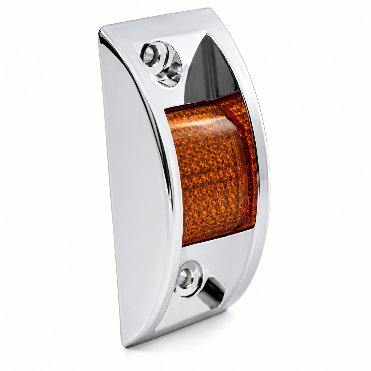 Plafon Lateral Cromado 12 Led Baja Alta Estrobo  12/24v