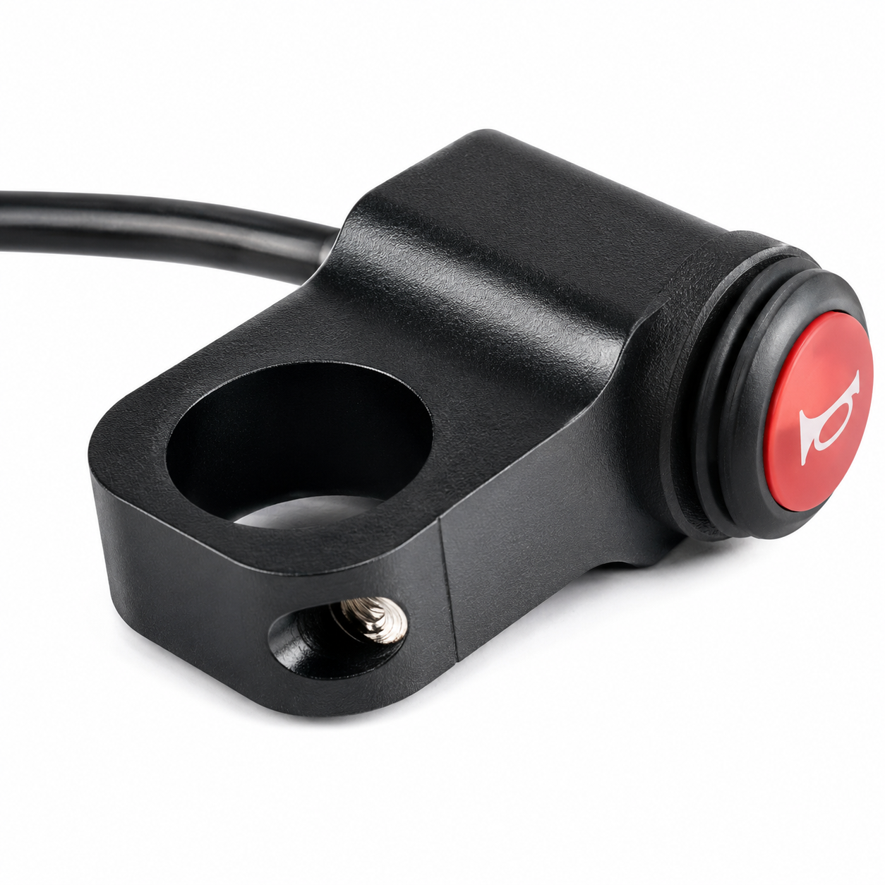 Botón Interruptor De Luces Intermitentes De Alumio Moto