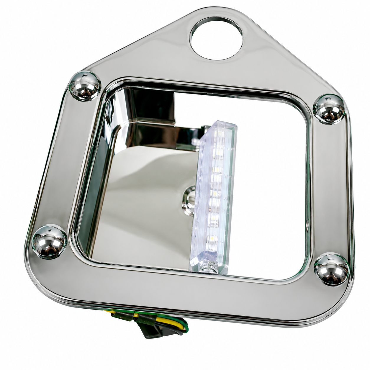 Cubierta  De Manija De Plastico Cromado Universal