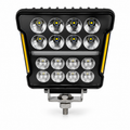 Faro Led Cuadrado 16 Leds Blanco Luz Blanca