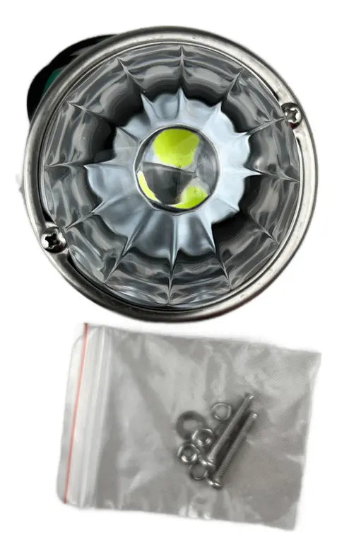 Plafon Watermelon Vidrio 12-24v Bace Metal Alta / Baja