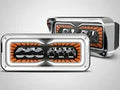 Par De Faros Led Completo Para Kenworth T600/t800/w900